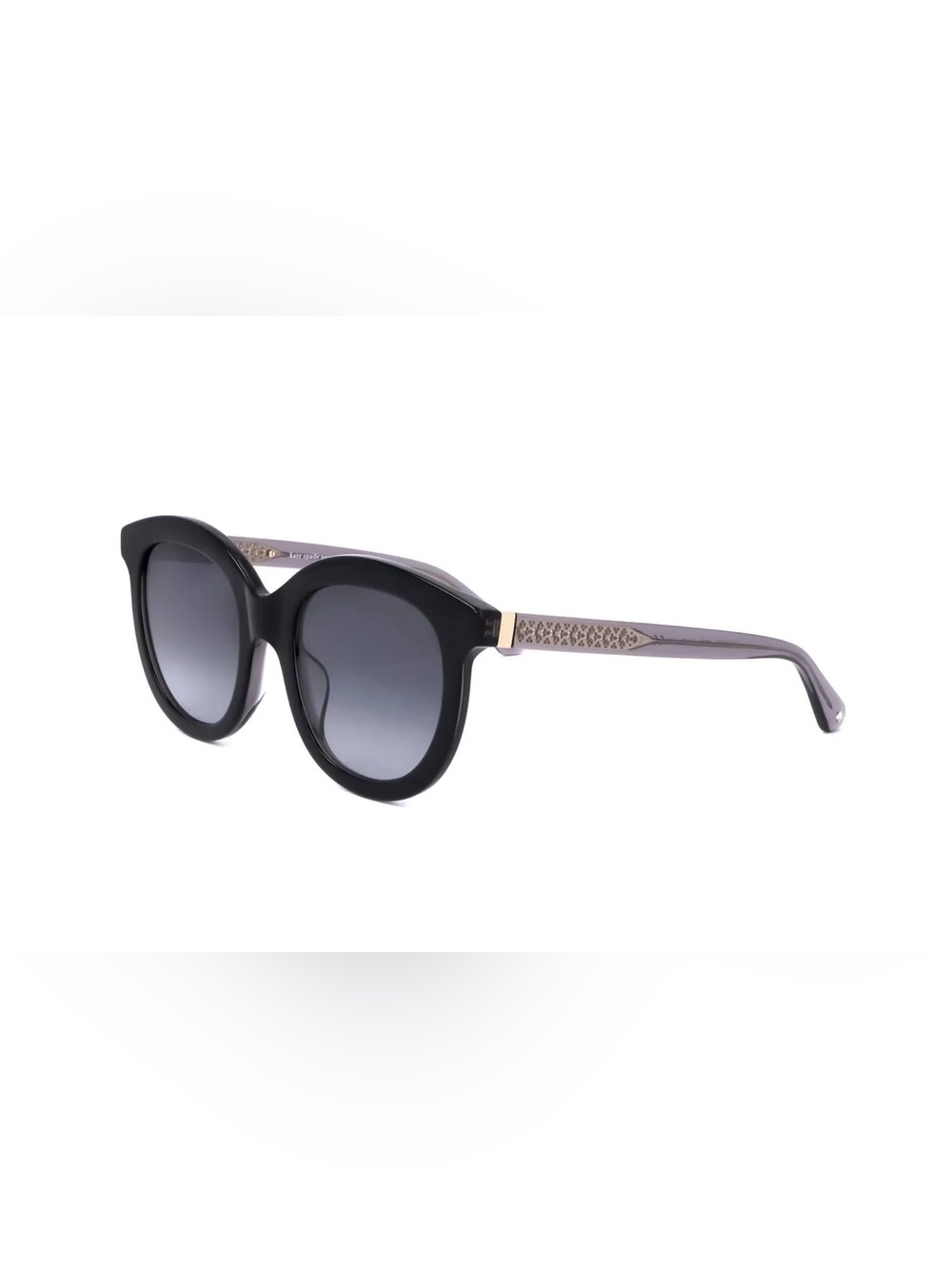 NWT Kate Spade Lillian G/S black gray sunglasses $175